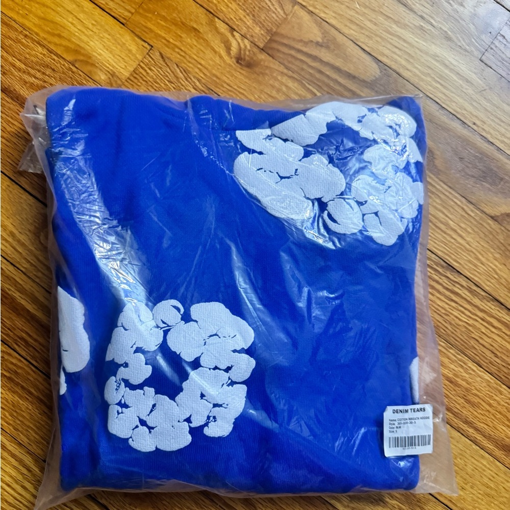 Blue denim tears hoodie